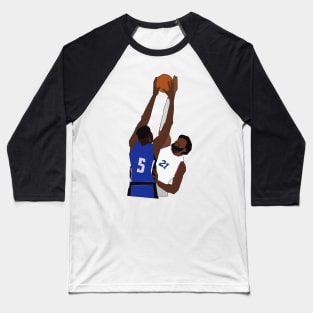 Mo Bamba Dunk on Joel Embiid - Orlando Magic Baseball T-Shirt